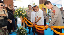 Kapolda Bali Resmikan Bangunan Baru Polsek Denpasar Selatan