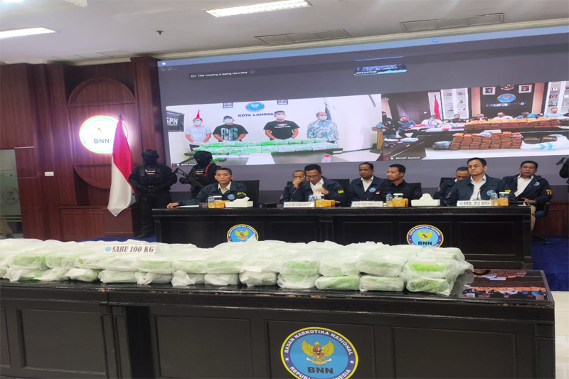 BNN Bongkar Jaringan Narkoba Besar, Sita 360 Kg Sabu dan Ganja