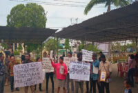 Polisi Bubarkan Demo Penolak Proyek Food Estate di Merauke Papua