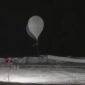 Balon Barrazh-1 selama tes 15 Februari. FFAS