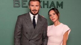 Beckham dan istrinya di pemutaran perdana film dokumenter baru Victoria pada Oktober 2025. Foto: Instagram/David Beckham