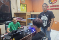 Remaja maling motor di Pantai Boom