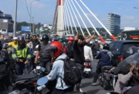 Pelajar SMK tewas usai loncat dari Flyover Pasupati