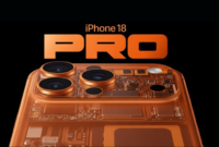 Desain iPhone 18 Pro Max