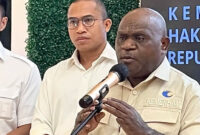 Menteri HAM RI, Natalius Pigai. 