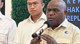 Menteri HAM RI, Natalius Pigai. 