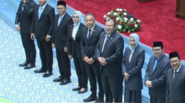 Pimpinan DPR Bersama Calon Anggota Baznas. (Foto: YouTube/Tv Parlemen)
