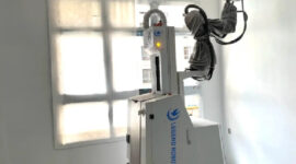 Robot yang dicat dinding oleh Legend Robot. Foto oleh Legend Robot