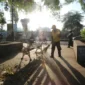 Petugas kebersihan di Kota Bandung