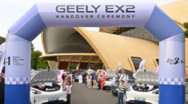 Geely Serahkan 5.000 Unit EX2
