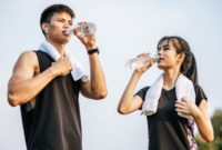 Minum air setelah olahraga