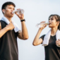 Minum air setelah olahraga