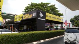 Posko Mudik Dunlop Buka 24 Jam, Pemudik Bisa Cek Ban Gratis