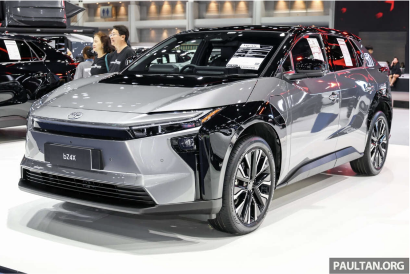 Toyota bZ4X Versi Baru Meluncur di Thailand dengan Jarak Tempuh 600 Km