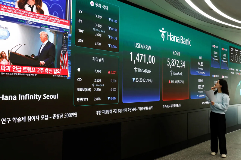 Pasar Saham Dunia Melaju Pesat Mendekati Level Sebelum Konflik Timur Tengah