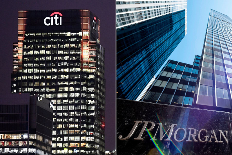 Laba JPMorgan dan Citi Melonjak Rekor Laporan Keuangan Bank Besar AS