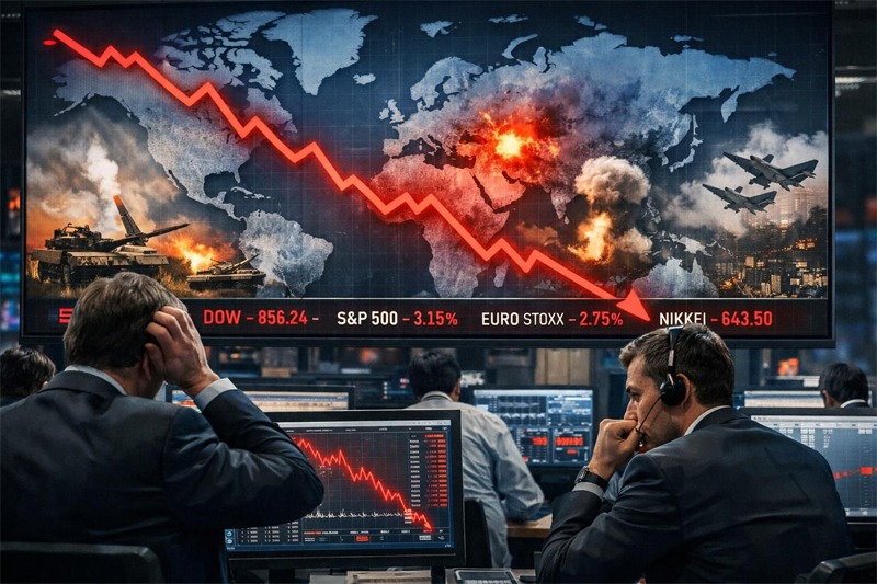 Pasar Saham Global Bergeliat Tidak Menentu Akibat Eskalasi Ketegangan Geopolitik Dunia