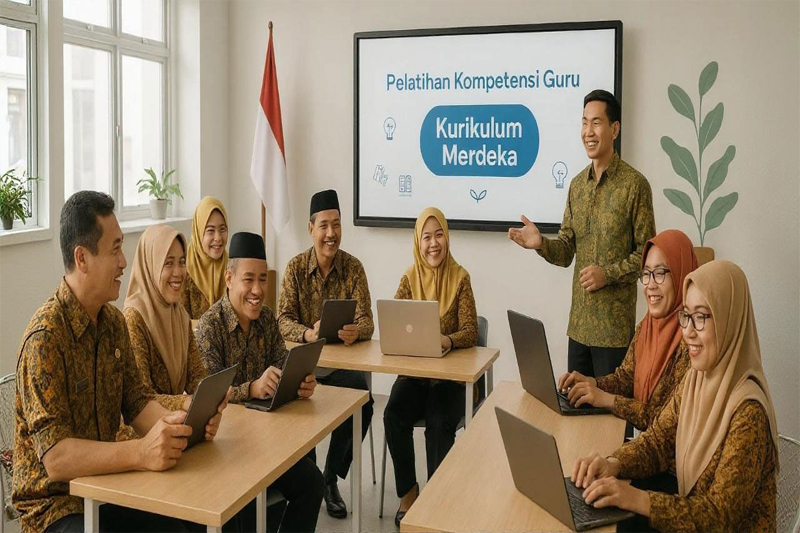 Digitalisasi Pendidikan dan Evaluasi Kurikulum Mulai Diterapkan di Sejumlah Daerah