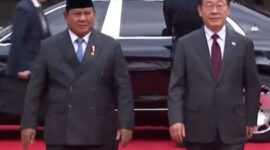 Prabowo Disambut Lee Jae Myung di Blue House dalam Kunjungan Kenegaraan